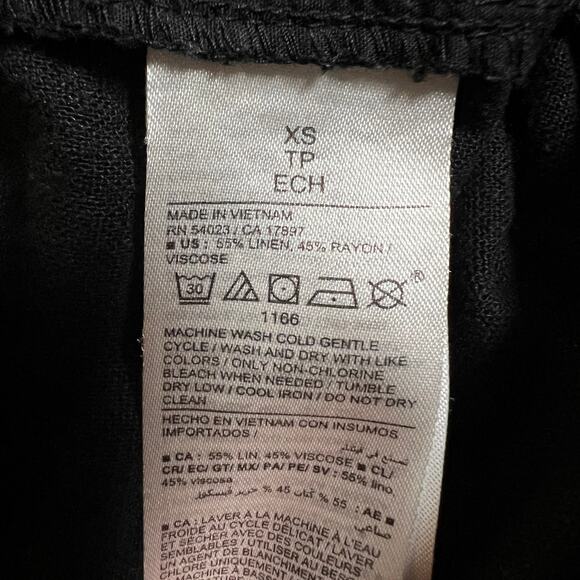 Old Navy Comfort High Waisted Linen Blend Shorts Size X-Small Summer Casual - Picture 6 of 9